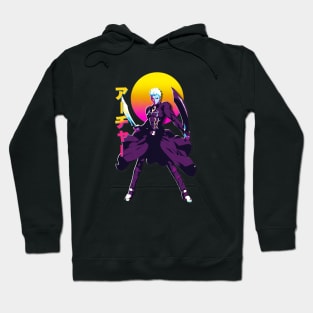 Archer Fate Stay Night Anime Retrowave Hoodie